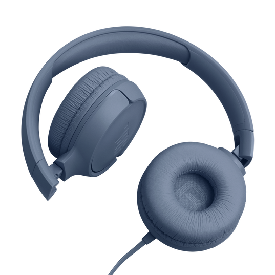 JBL Tune 520C USB-C - Blue - Hi-Res wired on-ear headphones - Detailshot 3